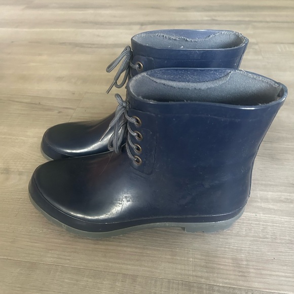 Blue Rainboots Size 7 - Picture 4 of 4
